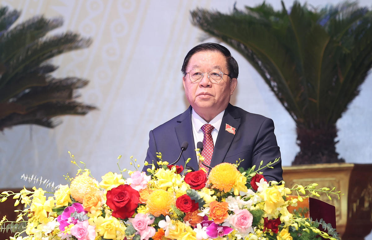 Ông
Nguyễn Trọng Nghĩa, Trưởng Ban Tuyên giáo và Dân vận Trung ương phát biểu chỉ đạo
Đại hội. Ảnh: Chí Đại.