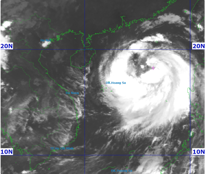 Nguồn: Trung tâm dự báo khí tượng thủy văn Quốc gia.