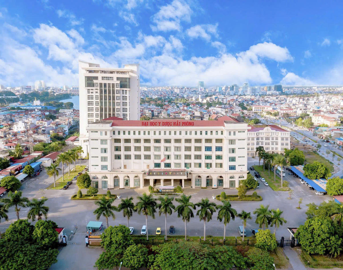 Trường Đại học Y Dược Hải Phòng. Ảnh: CTV