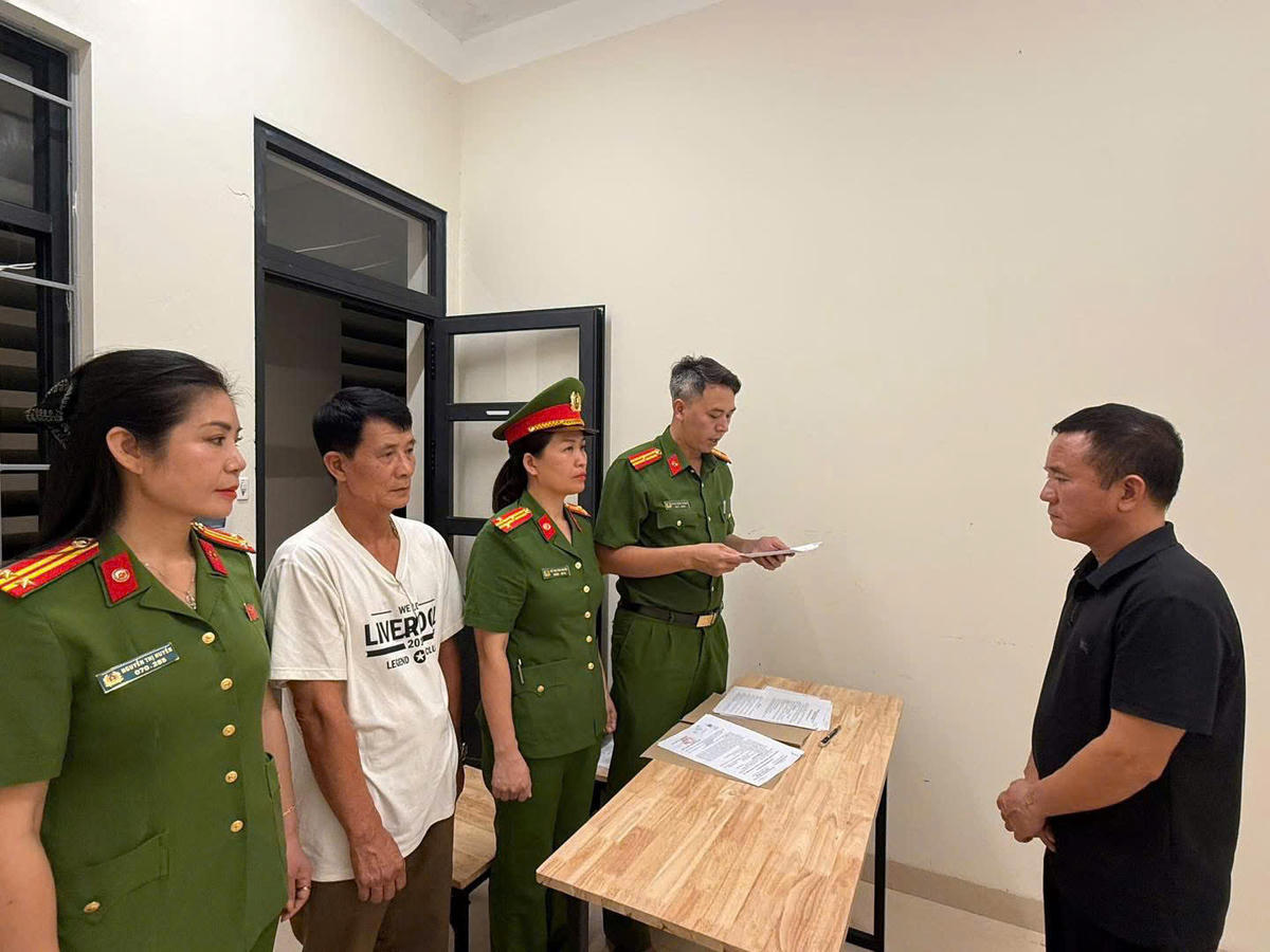 Bộ Công an khởi tố 5 bị can liên quan đến vụ việc. Ảnh: Bộ Công an