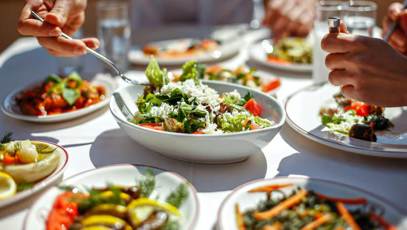 Chế độ ăn uống lành mạnh góp phần bảo vệ hành tinh. 
