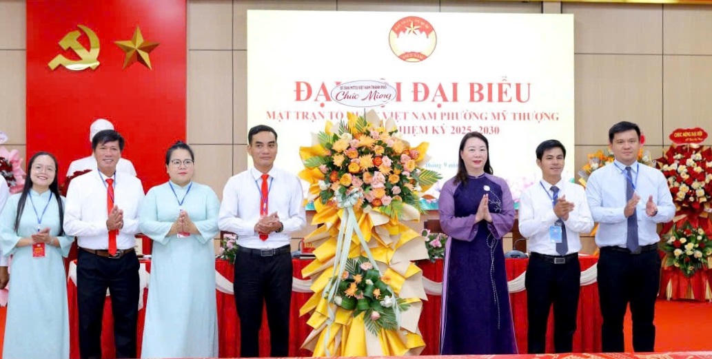 Hiện 40/40 xã, phường trên địa bàn thành phố Huế hoàn thành việc tổ chức Đại hội đại biểu MTTQ Việt Nam các xã, phường, nhiệm kỳ 2025-2030. Ảnh: M.T.