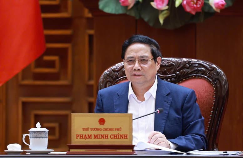 Thủ tướng Phạm Minh Chính yêu cầu các bộ, ngành, địa phương tiếp tục rà soát, làm rõ cơ sở chính trị của việc sắp xếp đơn vị sự nghiệp công lập tại các Nghị quyết liên quan - Ảnh: VGP/Nhật Bắc