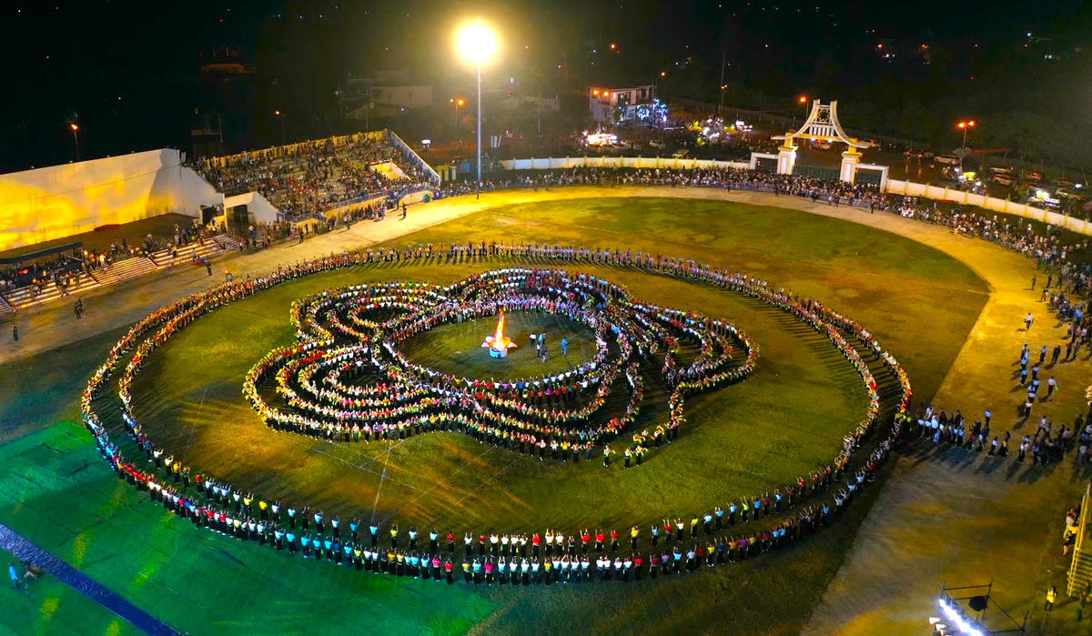 Lễ hội Văn hóa - Du lịch Mường Lò những năm trước. Ảnh: Đ.S.