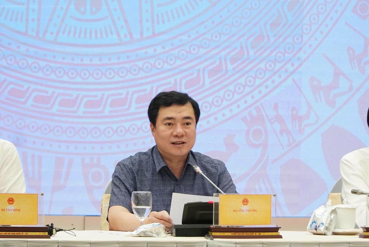 Thứ trưởng Bộ Công Thương Nguyễn Sinh Nhật Tân. Ảnh internet.