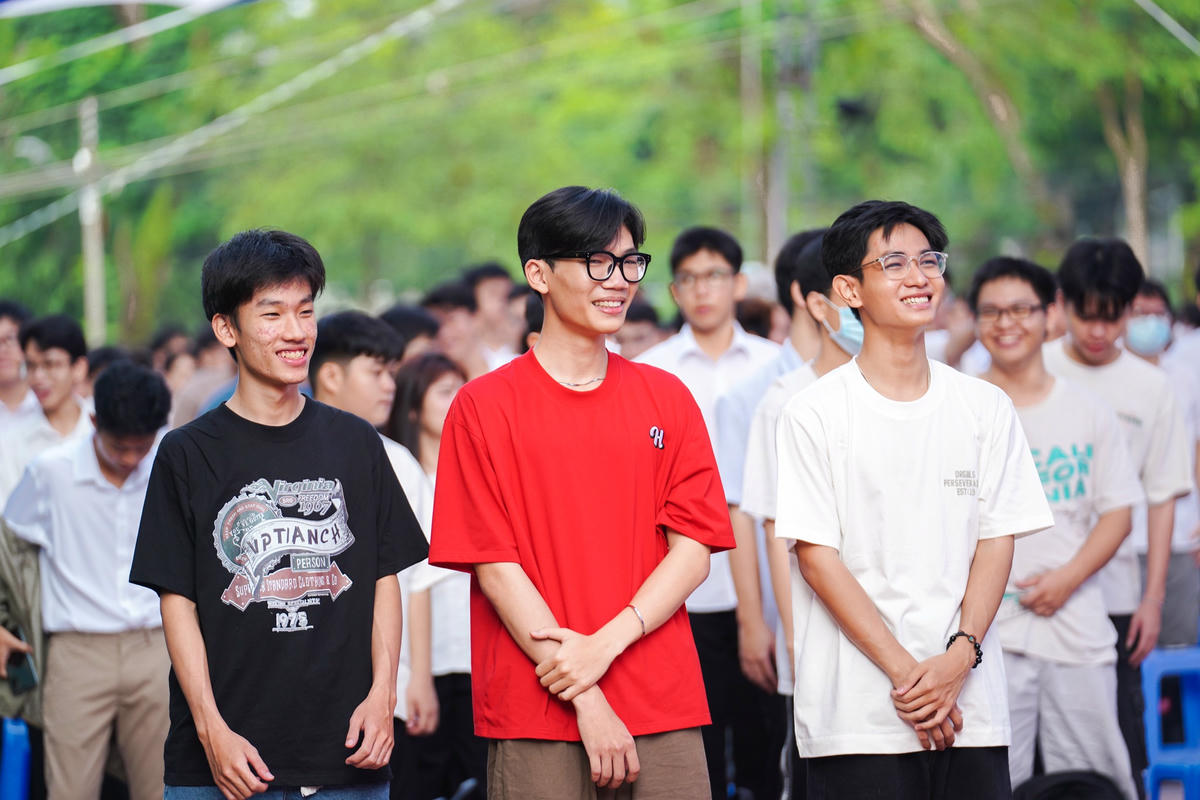 Sinh viên Trường ĐH Bách khoa (ĐH Quốc gia TPHCM). Ảnh: NTCC