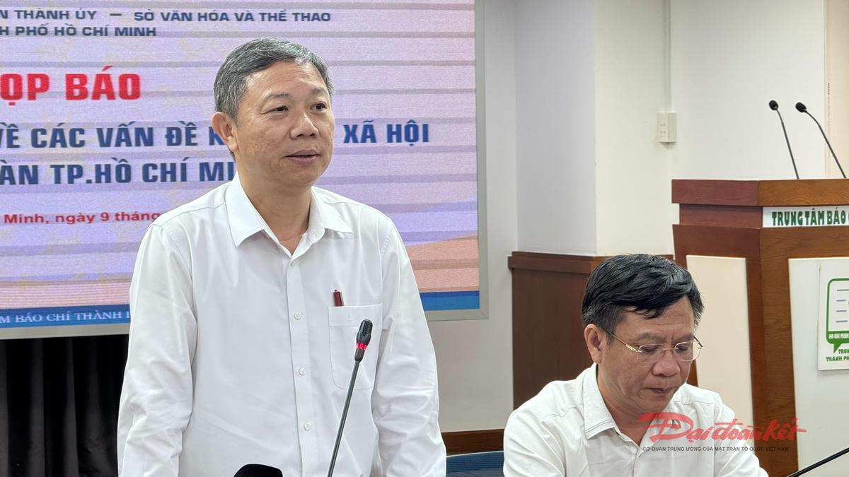 Ông Dương Anh Đức nhấn mạnh&nbsp;TP Hồ Chí Minh hiện được đánh giá là một siêu đô thị của cả nước, với quy mô lớn. Ảnh: Hồng Phúc.