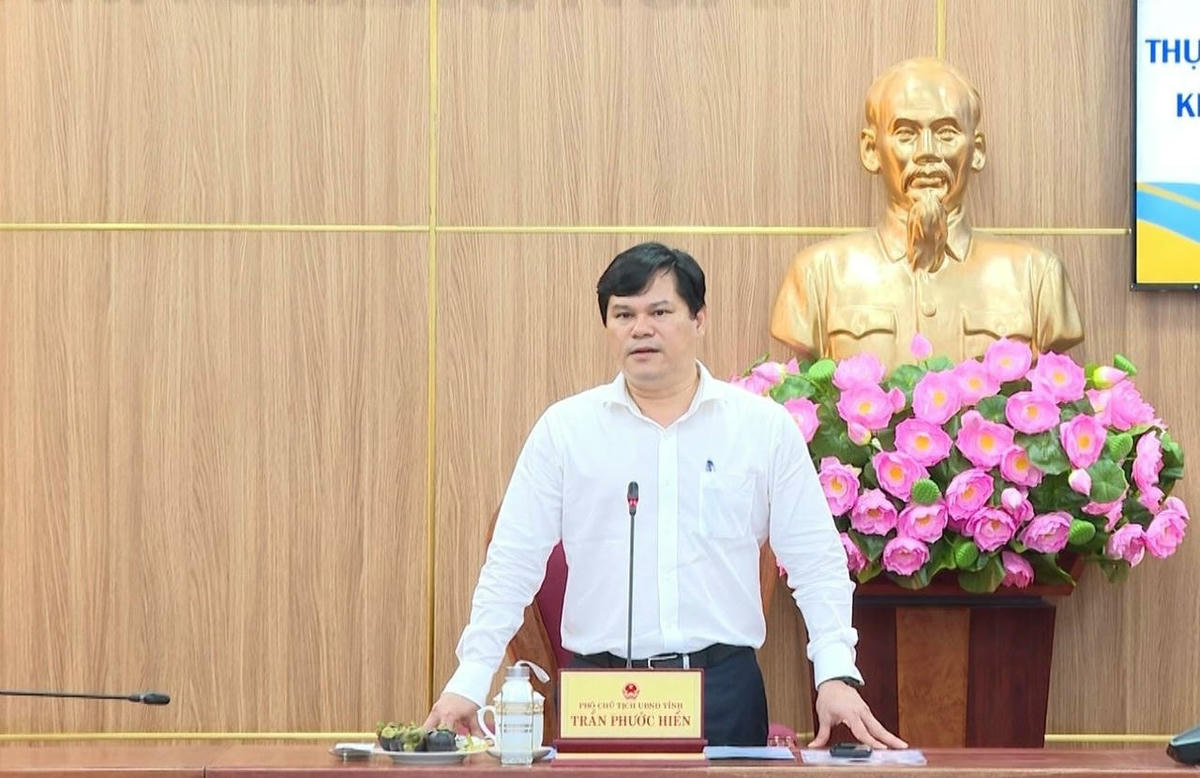 Phó Chủ tịch UBND tỉnh Quảng Ngãi Trần Phước Hiền. Ảnh: CV.