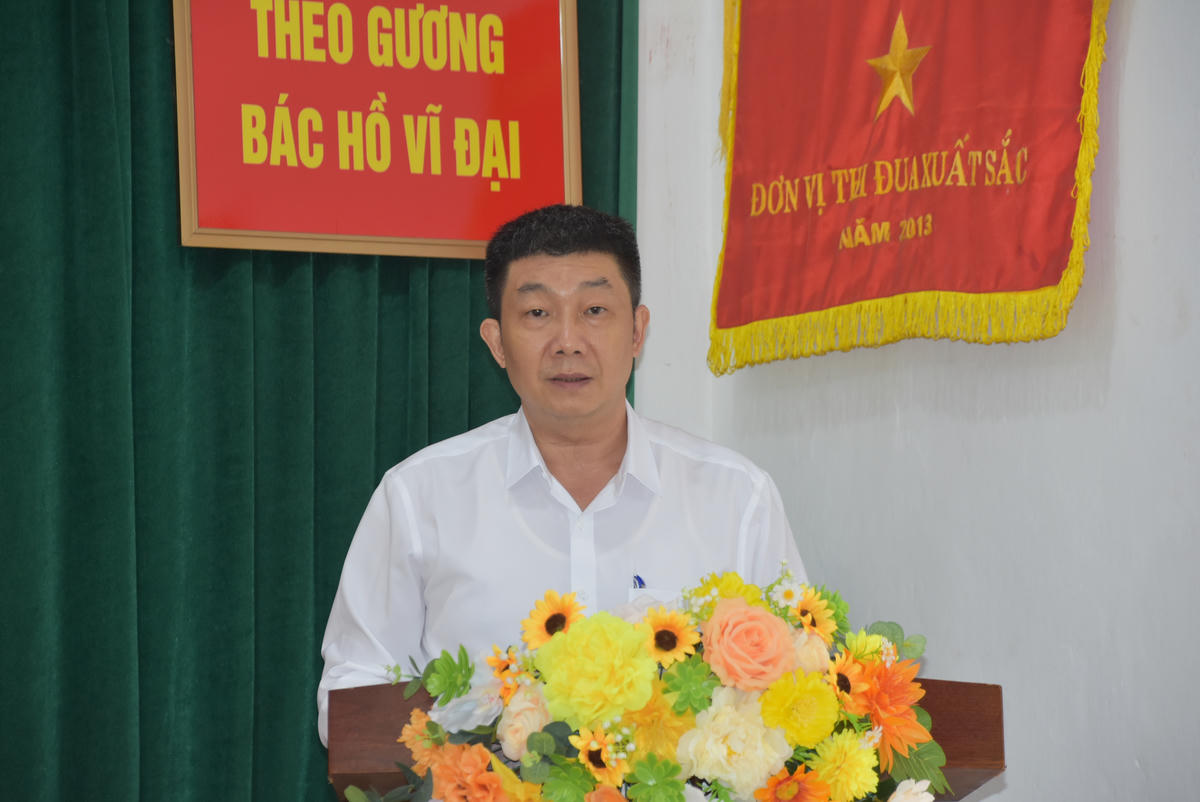 Ông Lỳ Lỳ Xá - Phó Trưởng ban Thường trực, Ban Tuyên giáo và Dân vận Tỉnh ủy Điện Biên phát biểu tại sự kiện. Ảnh: Đ.S.