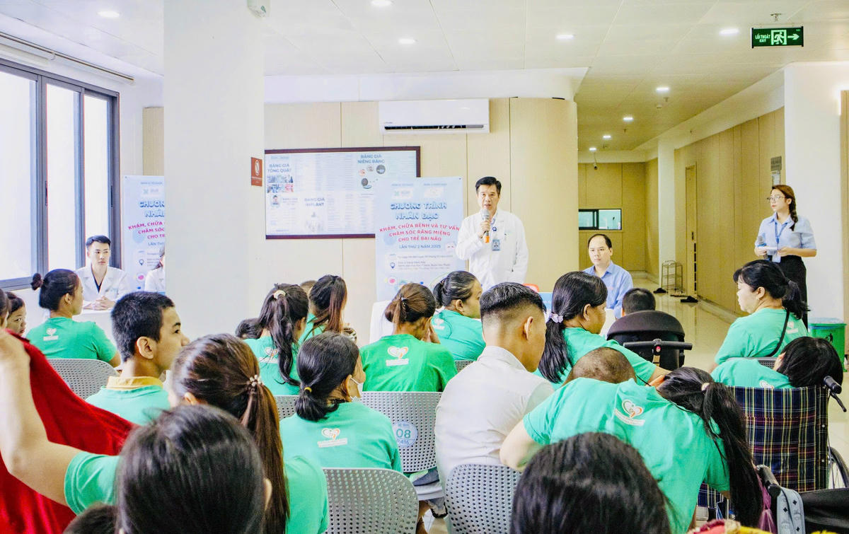 BSCK2. Võ Minh Thành phát biểu khai mạc chương trình.