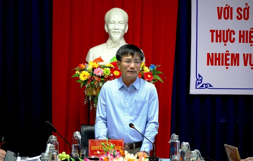 Phó Chủ tịch UBND tỉnh Quảng Ngãi Nguyễn Ngọc Sâm. Ảnh: CV.