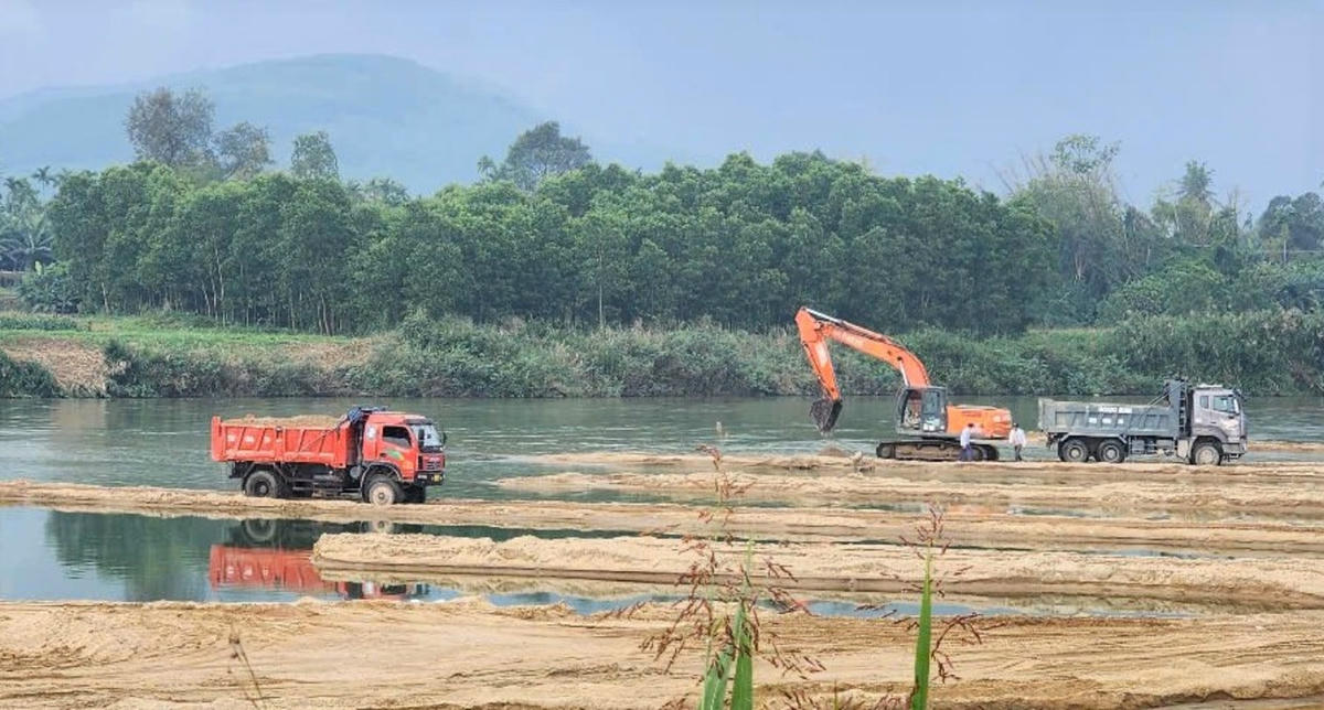 Các mỏ khoáng sản ở Quảng Ngãi được kiểm sát, giám sát chặt chẽ. Ảnh: CV.