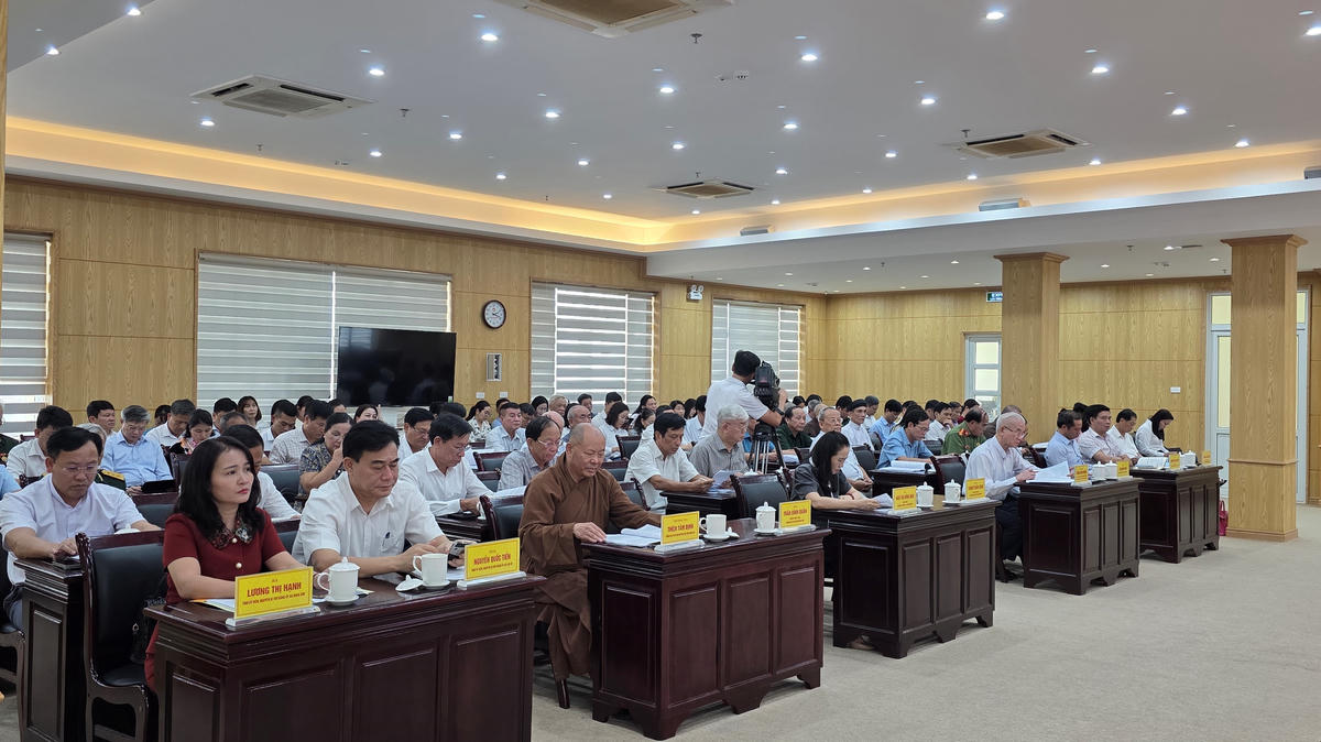 Các đại biểu tham dự hội nghị. Ảnh: Nguyễn Chung.