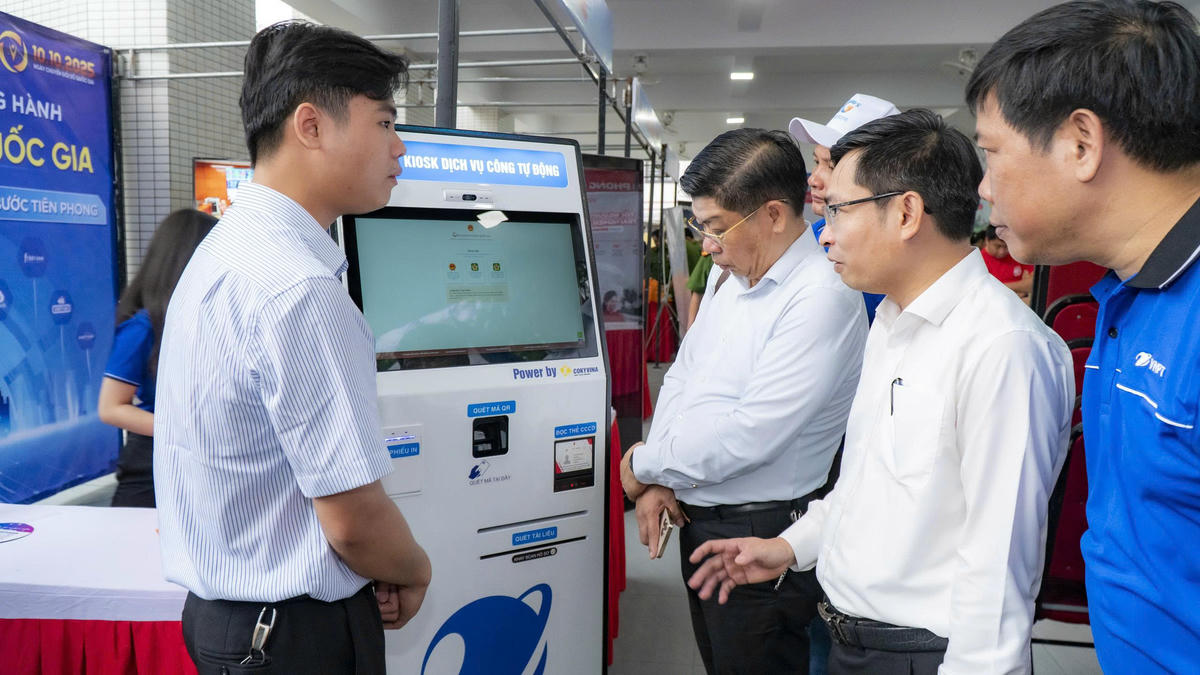 Phường Hòa Cường đầu tư nâng cấp công nghệ phục vụ chuyển đổi số trong cải cách hành chính. Ảnh: Thanh Nhã.