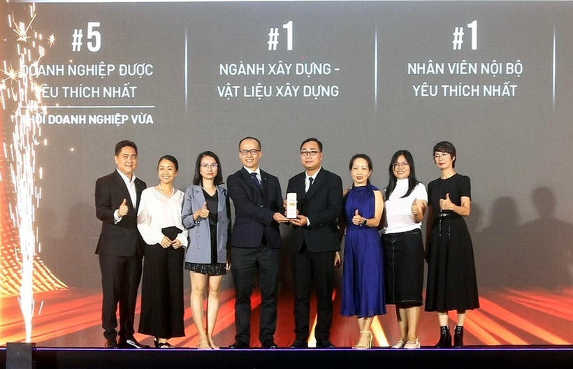 Doanh nghiệp được vinh danh khi được người lao động yêu thích. Ảnh: M.T