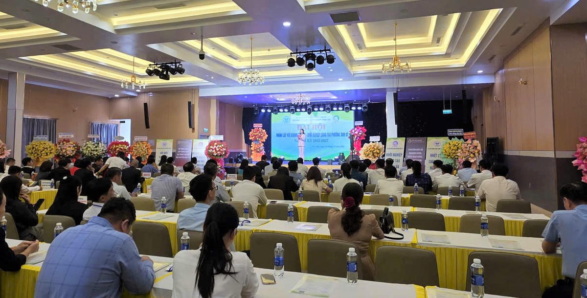 Quang cảnh ra mắt Hội Doanh nghiệp, Khởi nghiệp sáng tạo phường Tam Kỳ. Ảnh: CV.