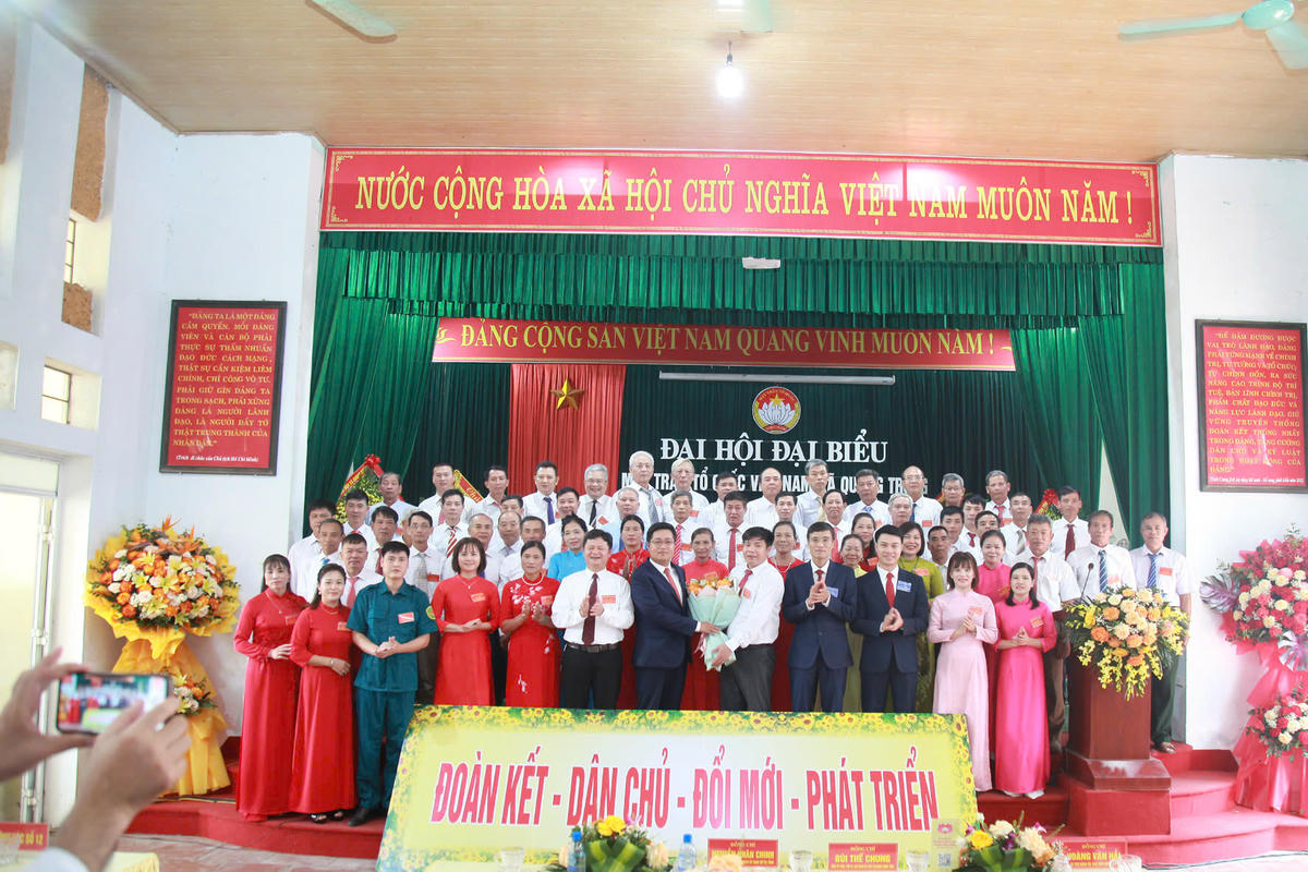 Ủy ban MTTQ Việt Nam xã Quang Trung khóa I ra mắt Đại hội