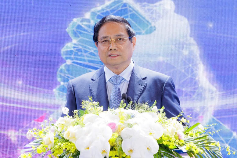 Thủ tướng Chính phủ Phạm Minh Chính phát biểu tại chương trình (Ảnh: Nhật Bắc)