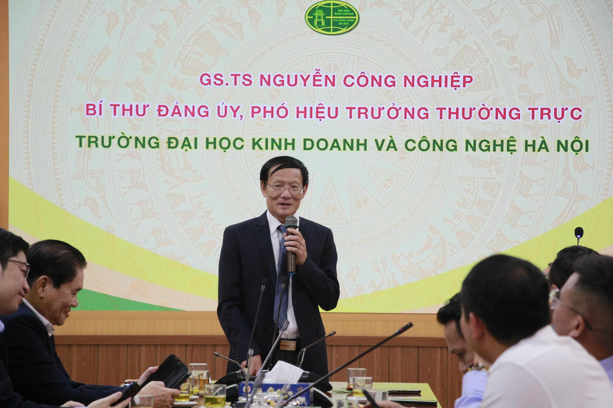 HUBT tăng cường kết nối doanh nghiệp, đồng hành cùng sinh viên lập nghiệp