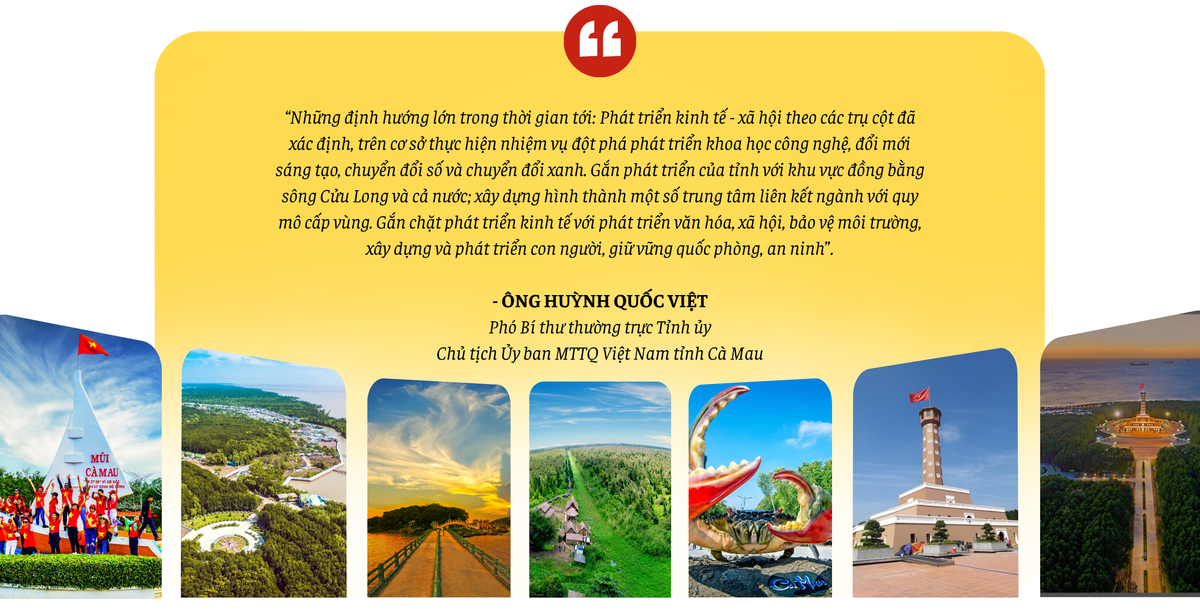 Đưa Cà Mau trở thành trung tâm phát triển toàn diện, năng động