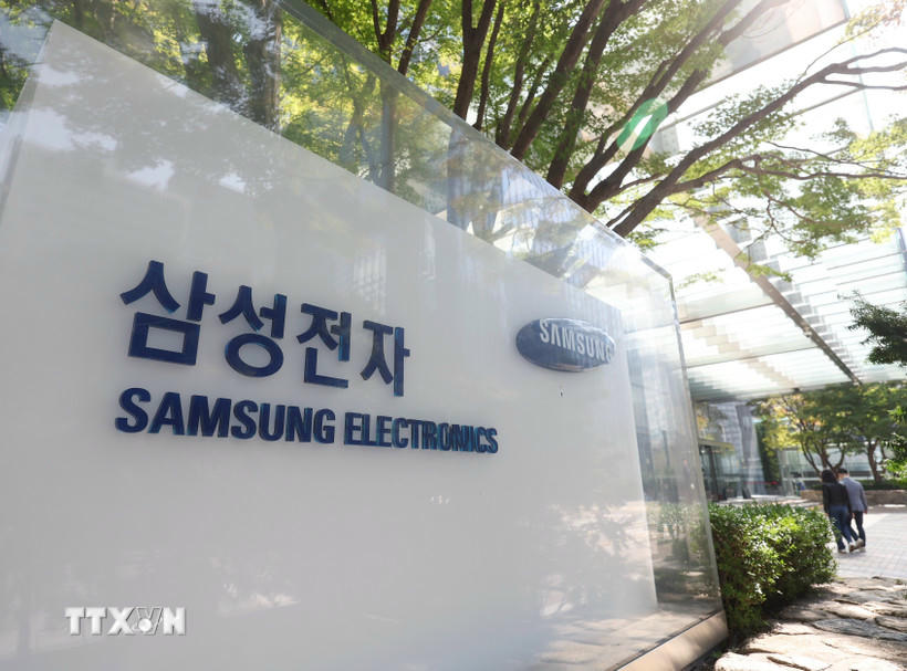 Trụ sở tập đoàn Samsung Electronics tại Seoul, Hàn Quốc. (Nguồn: Yonhap/TTXVN).