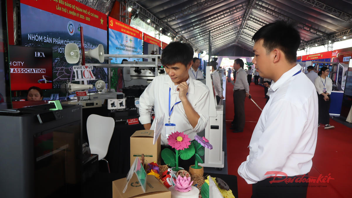 Sở Khoa học - Công nghệ TP Hồ Chí Minh cho biết, các sản phẩm mang thương hiệu nội địa về khoa học công nghệ được thành phố đặc biệt quan tâm. Ảnh: Hồng Phúc.