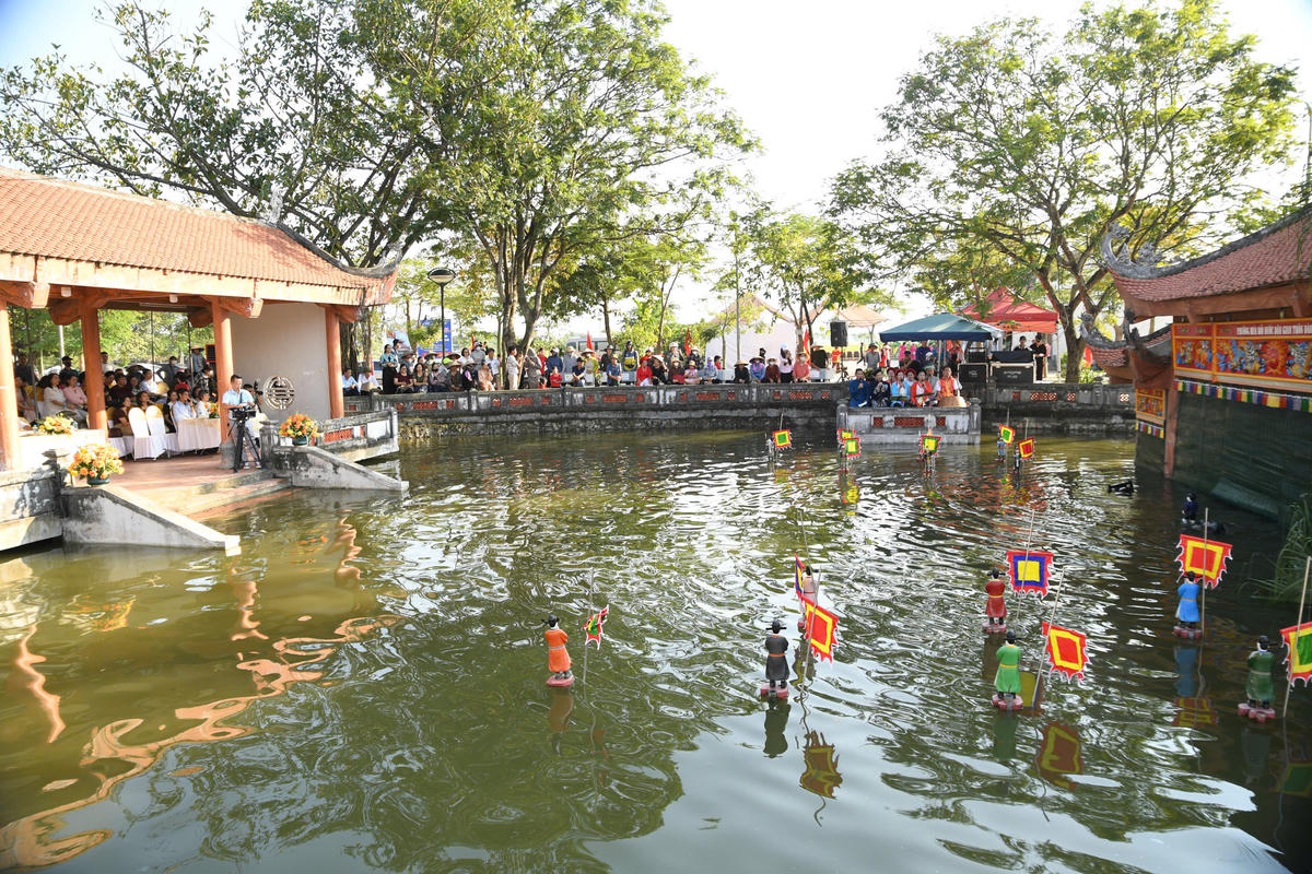 Giữ hồn rối nước làng Đào Thục