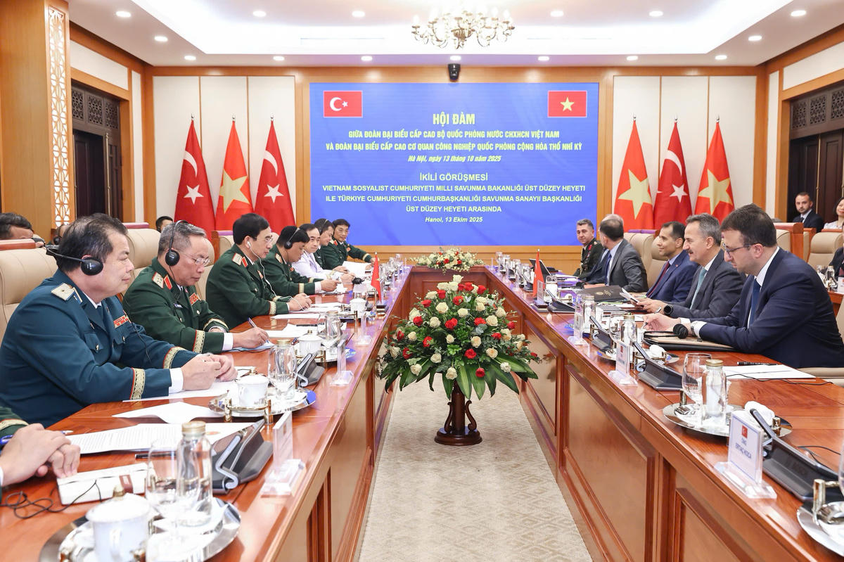 Quang cảnh Hội đàm. Ảnh: Quang Vinh.