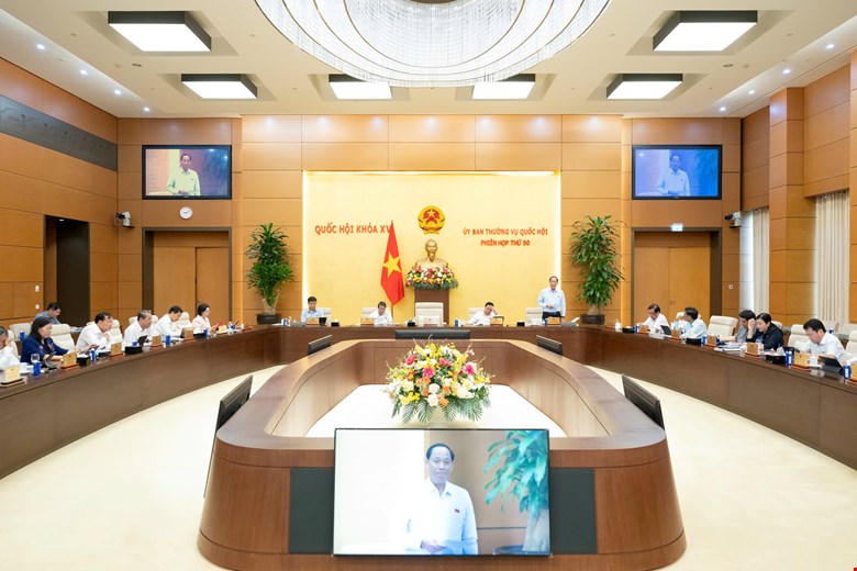 Toàn cảnh phiên họp (Ảnh: Phạm Thắng)