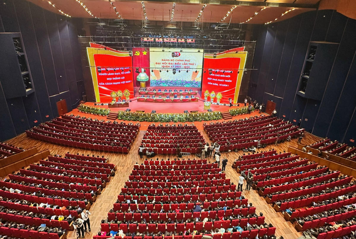 Quang cảnh Đại hội. Ảnh: VGP/Đức Tuân.