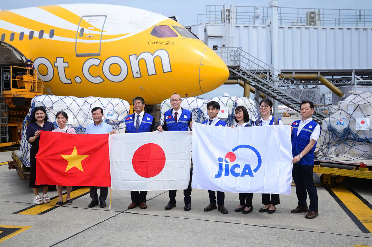 Nhật Bản viện trợ Việt Nam khắc phục thiệt hại sau bão lũ