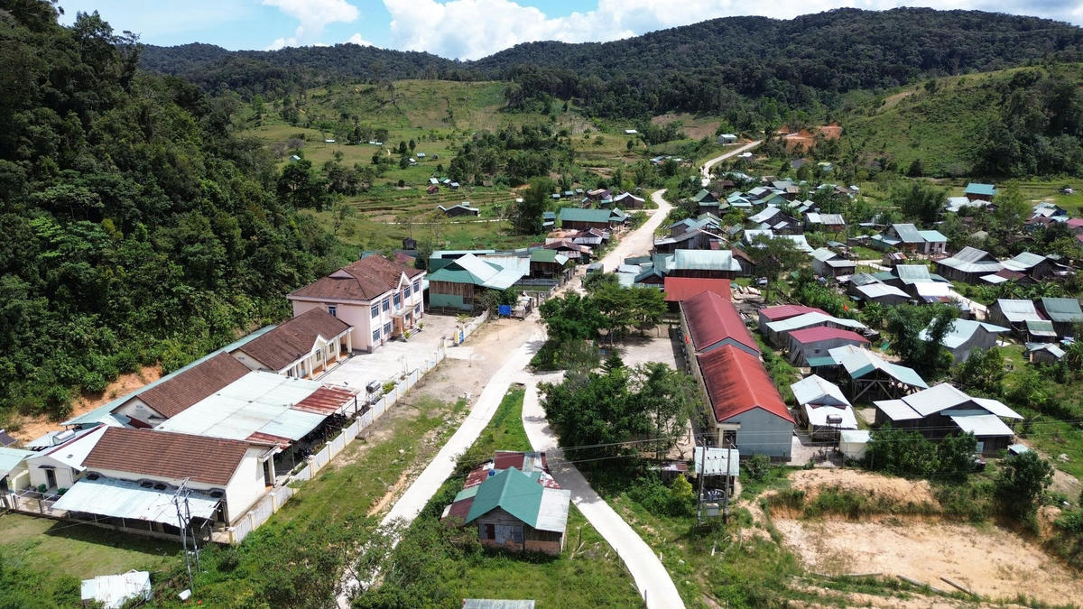 An dân nơi vùng động đất