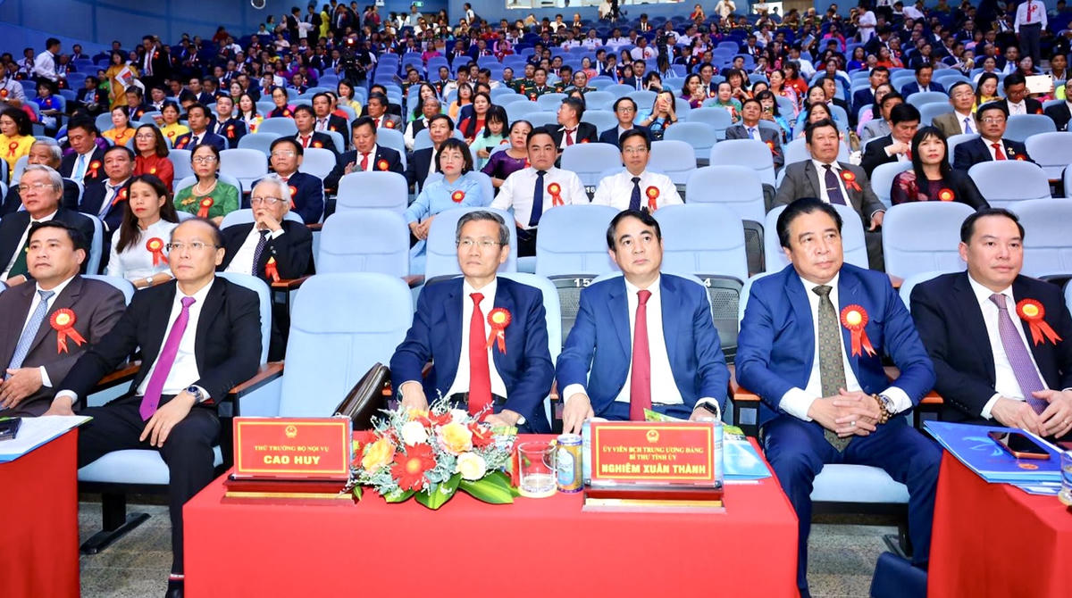 Các đại biểu tham dự Đại hội. (ảnh Thùy Trang)