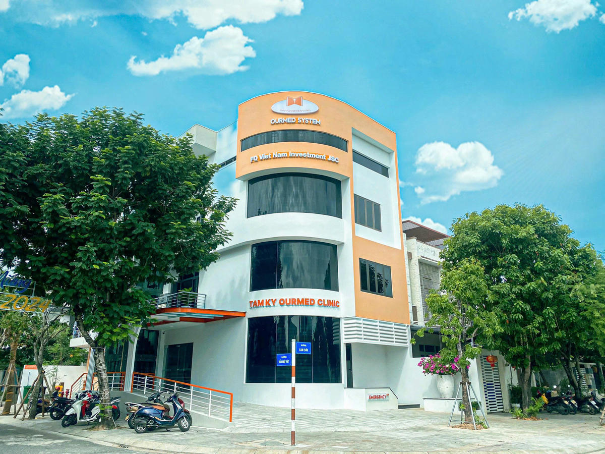 Phòng khám Ourmed Tam Kỳ trực thuộc chủ đầu tư. Ảnh: CV.