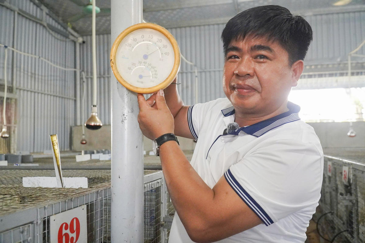 Chuồng trại thoáng mát, nhiệt độ ổn định là điều kiện tiên quyết để nuôi cầy hương. Ảnh: Đình Minh