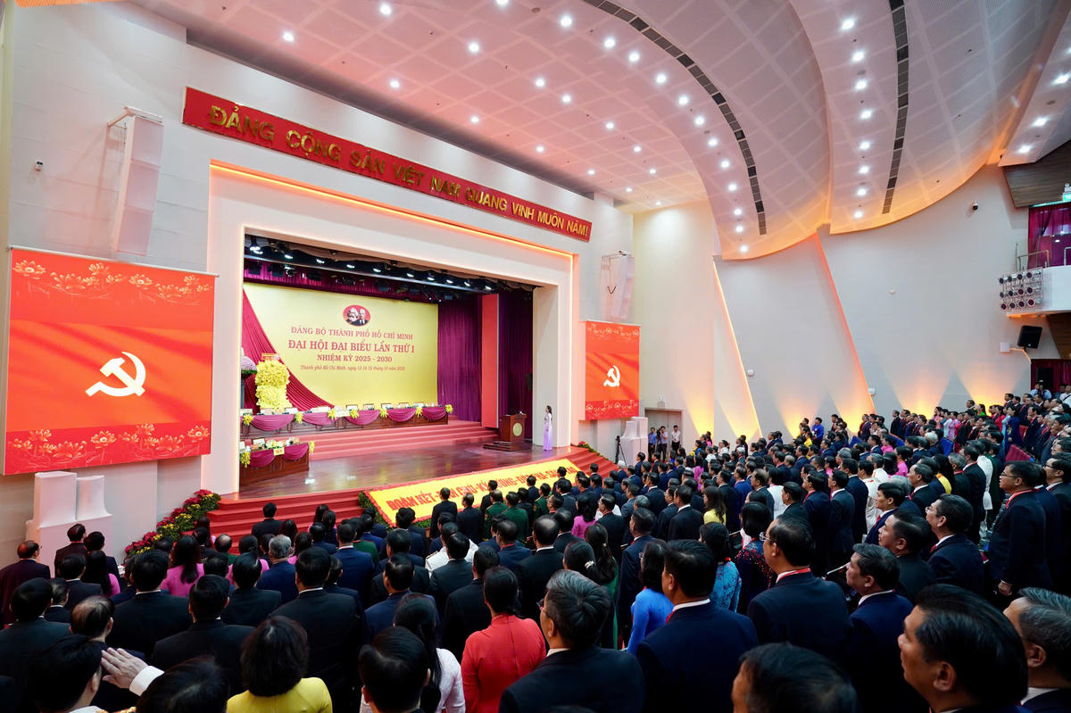 Quang cảnh phiên bế mạc Đại hội. Ảnh: Đ.H.