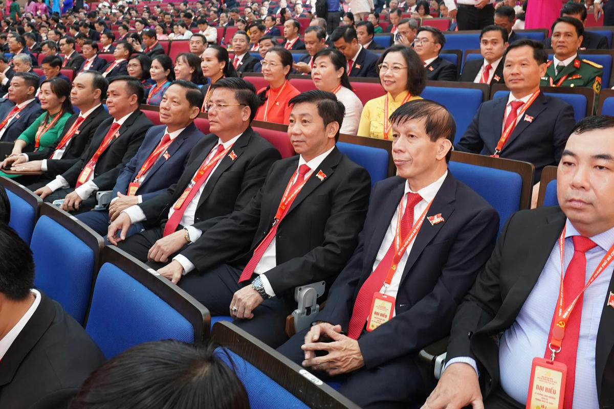 Các đại biểu tại phiên bế mạc Đại hội. Ảnh: Đ.H.