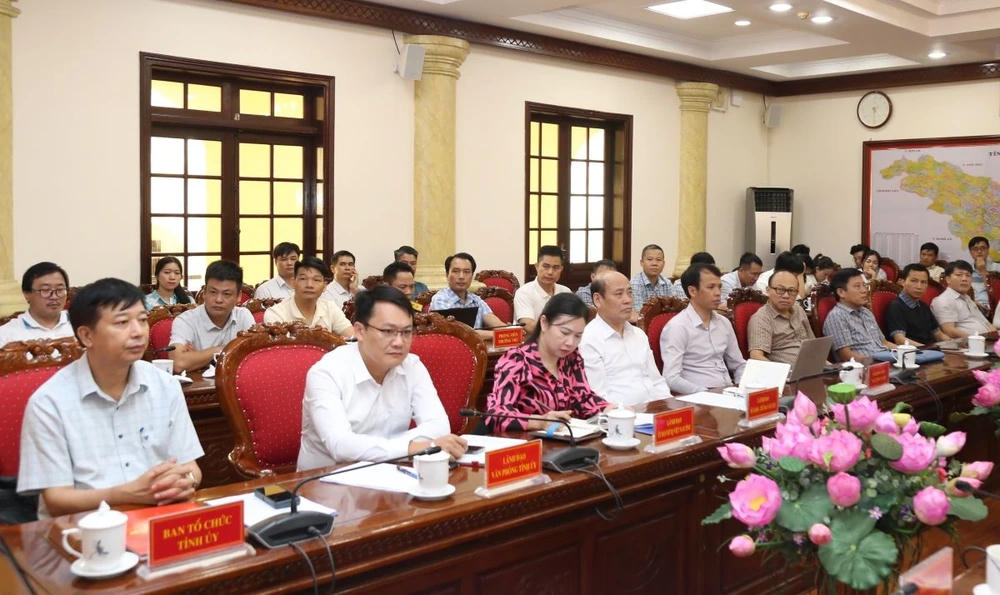 Đại diện các cơ quan báo chí dự buổi họp báo. Ảnh: Phong Sắc