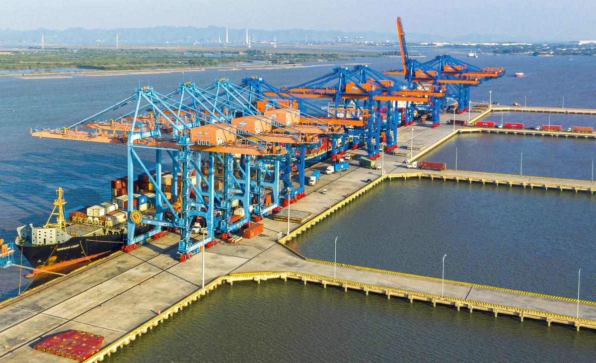 Khu kinh tế chuyên biệt Hải Phòng dự kiến rộng khoảng 5.300ha. Ảnh minh hoạ. 