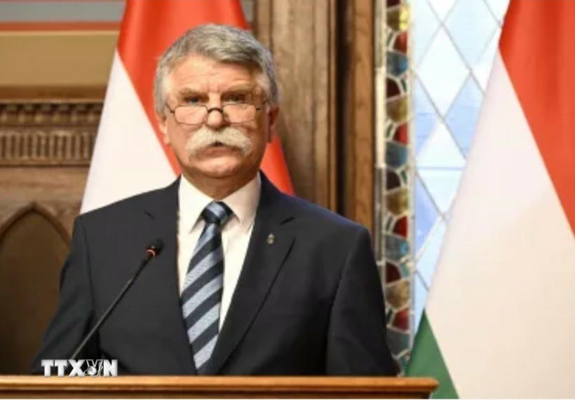 Chủ tịch Quốc hội Hungary Kover Laszlo. (Ảnh: TTXVN phát).