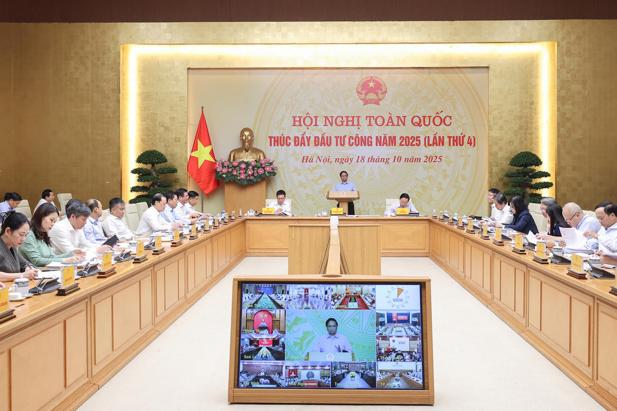 Quang cảnh hội nghị. Ảnh: VGP/Nhật Bắc