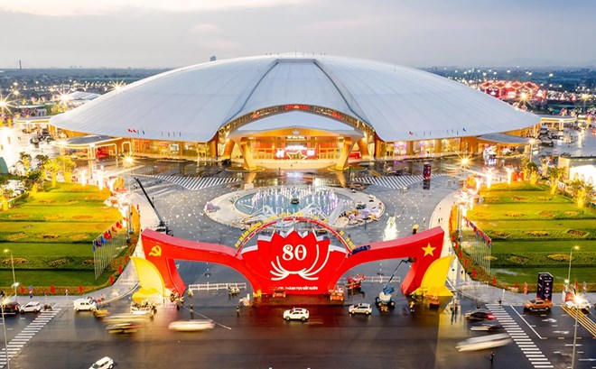 Hội chợ Mùa Thu 2025 diễn ra tại Trung tâm Hội chợ Triển lãm Quốc gia (Đông Anh, Hà Nội). Ảnh: VEC.