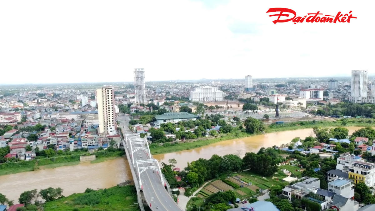 Toàn cảnh phường Phan Đình Phùng, Thái Nguyên. Ảnh: Toán Nguyễn.