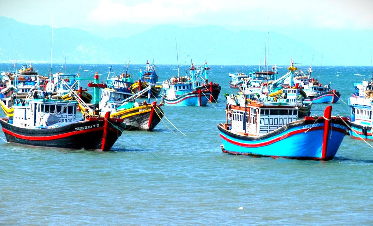 Tới đây, các cơ quan chức năng sẽ áp dụng nhiều biện pháp ngăn chặn tàu cá đánh bắt hải sản trái phép. ẢNH: H.N.