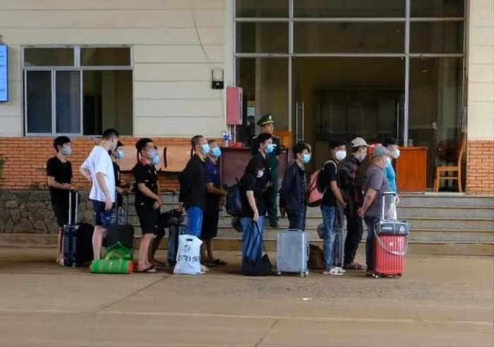 Tây Ninh: Tiếp nhận 15 công dân Việt Nam do phía Campuchia trao trả 