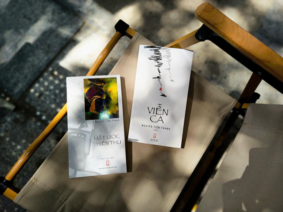 Các tập thơ của Nguyễn Tiến Thanh.