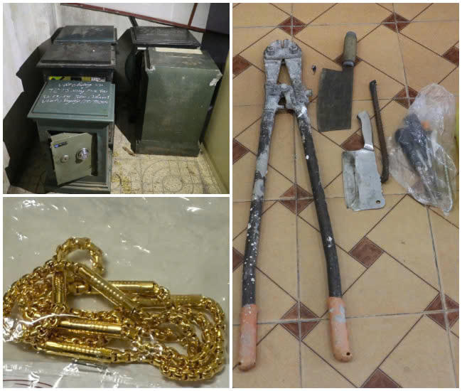Tang vật vụ án. Ảnh: CACC