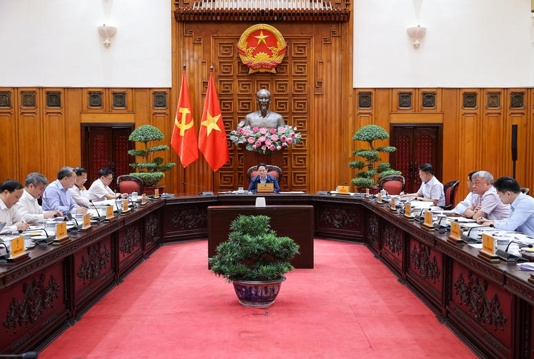 Toàn cảnh cuộc họp.&nbsp;Ảnh: VGP/Nhật Bắc