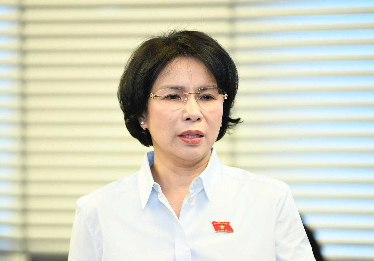 Bà Trần Thị Nhị Hà (Ảnh: Quang Vinh)