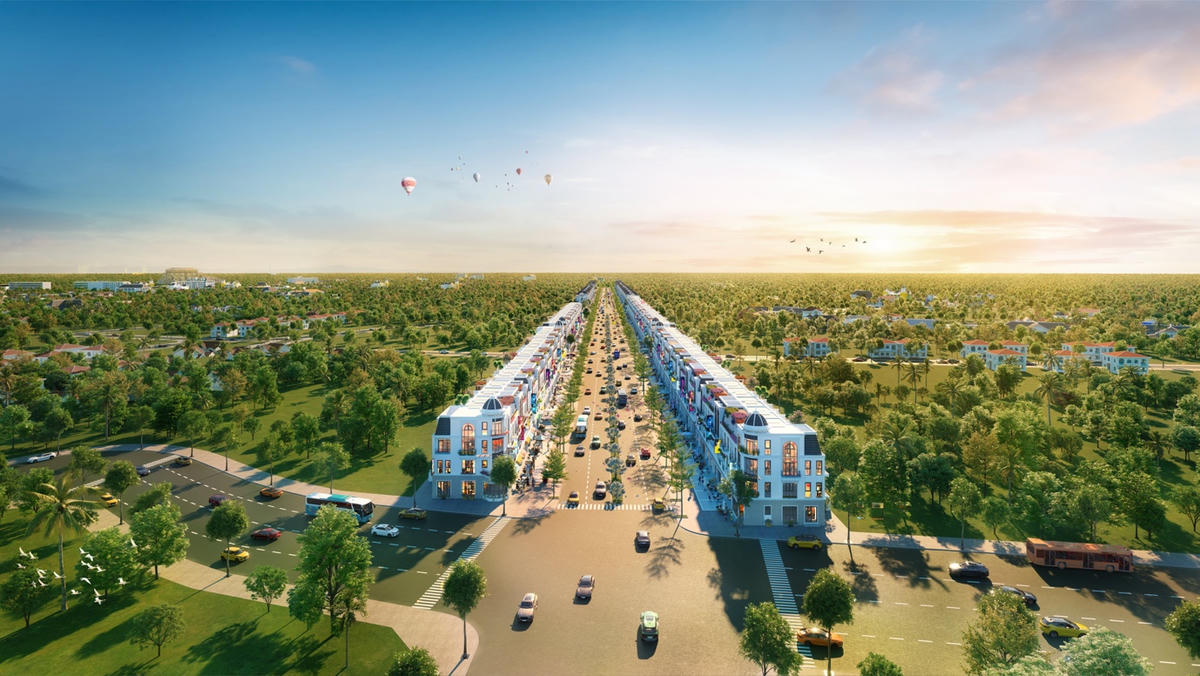 mperia Grand Plaza Đức Hòa – Trục xương sống kết nối đô thị vệ tinh tương lai.